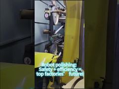 دستگاه کاملاً اتوماتیک پرداخت، پولیش و سنگ زنی برای شیرآلات استیل ضد زنگ