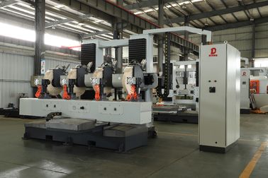 Brass Hardware Accessories Surface Grinding Buffing Machine With Four Shaft