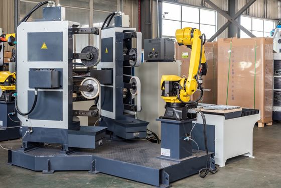 خرید دستگاه پولیش CNC تسمه رباتیک سطحی با کارایی بالا 380 ولت برای قطعات فلزی تولید آنلاین
