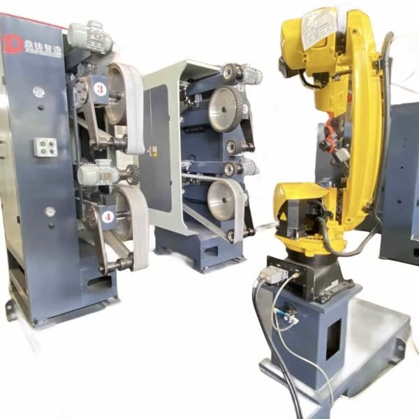 20.5KW Robotic Polishing Machine With FANUC Robot Cell For Industrial