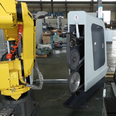 ماشین پاک کننده CNC کاملا خودکار با بازوی رباتیک ABB
