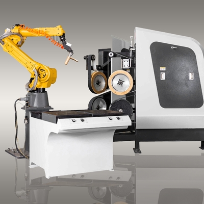 ماشین سنگ زنی اتوماتیک از جنس استنلس استیل CNC / دستگاه فرز ربات برای شیر دوش میکسر