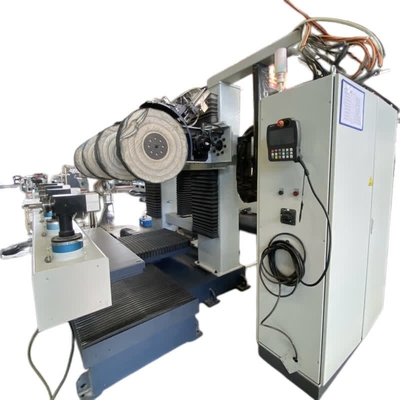 صنعت حمام دستگاه بافینگ CNC پرداخت خودکار فلز برای لوله برنجی
