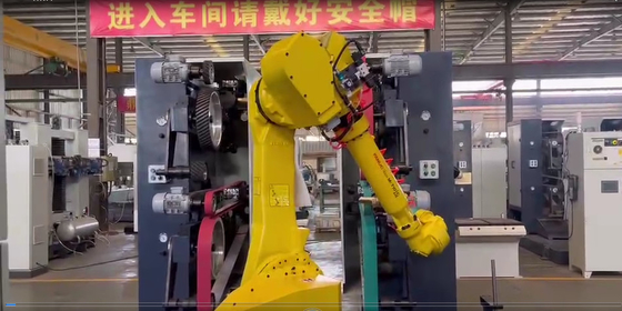 ماشین پولیش روباتیک اتوماتیک با سلول روباتیک FANUC M-20iD/25
