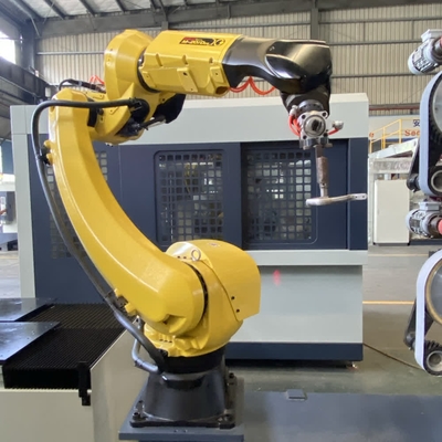 CNC یکپارچه آداپتیو آسیاب پولیشینگ روباتیک Workcell با تعویض موقعیت در زمان واقعی