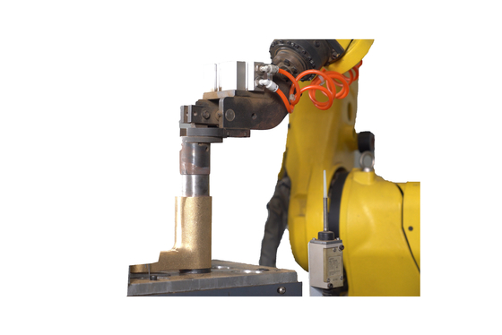 طراحی کم سر و صدا ربات با دقت بالا برای چرخ اتومبیل هاب سخت افزار ریختن اتوماسیون Deburring CNC Grinder