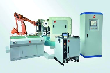 ماشین های پرداخت رباتیک سوپاپ سطح مس آسان با سیستم CNC کار می کنند