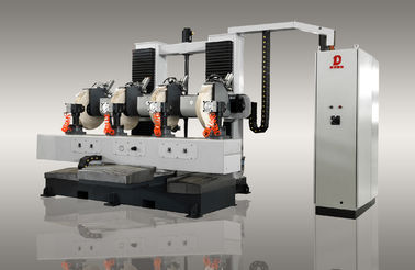 چهار ایستگاه ماشین تراش CNC اتوماتیک برای نل مخلوط کننده # نل اسپری