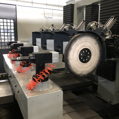 دستگاه پولیش CNC نیمکت فلزی کنترل دیجیتال برای دستگیره درب لوازم بهداشتی